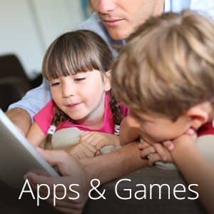 Bring your family together with: Apps & Games