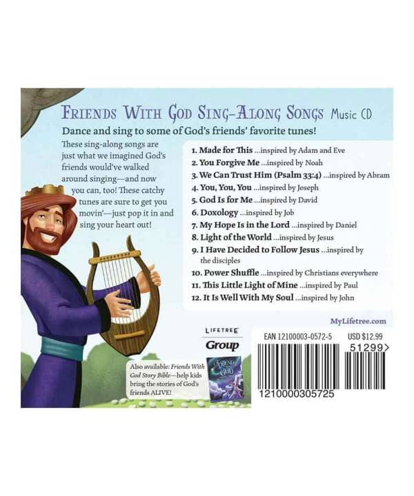Friends With God Sing-Along Songs: Music CD